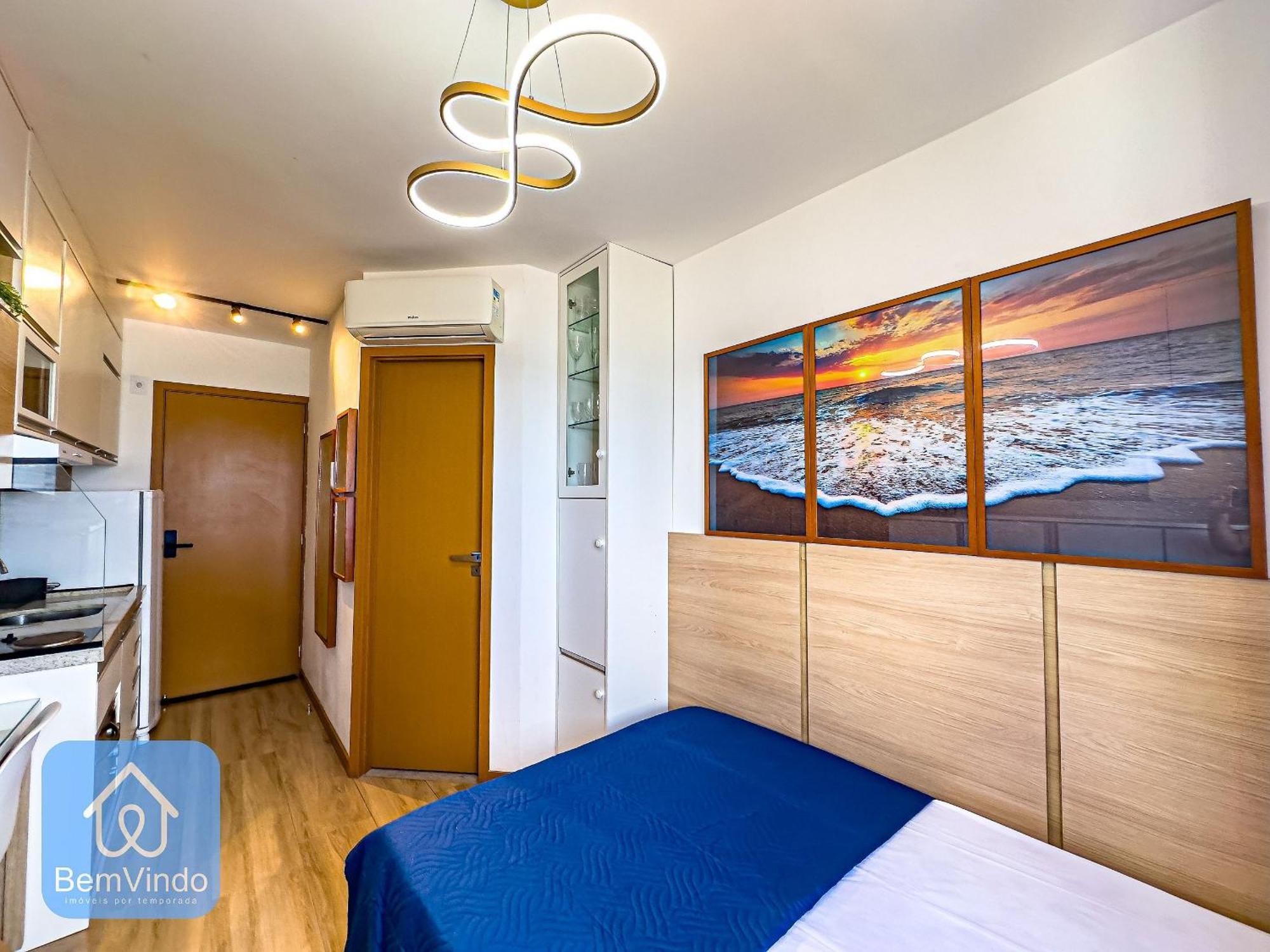 Apartamento Estudio Vista Mar Completo No Smart Pituba Salvador